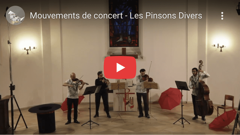 mouvements de concert les pinsons divers